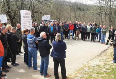  Protest protiv izgradnje deponije Foča 