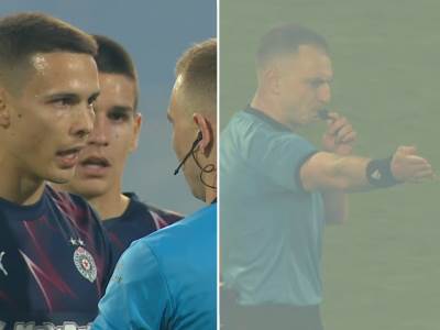  Svetozar Marković reakcija na derbiju Zvezda - Partizan poslije gola 