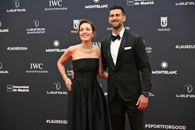  Novak i Jelena Đoković na dodjeli Laureus nagrade 