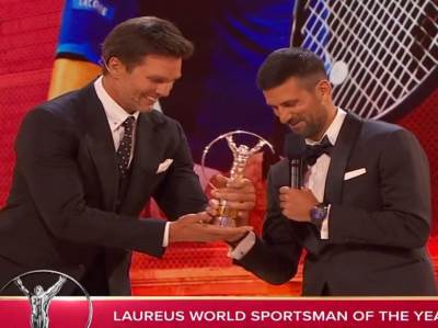  Novak Đoković dobio Laureus nagradu - najbolji sportista na svijetu 