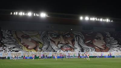  UEFA kaznila Slaviju zbog divljanja navijača 