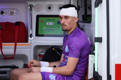  Muk na stadionu Partizana! Šiknula krv u kaznenom prostoru, Hitna pomoć se odmah stvorila na terenu! 