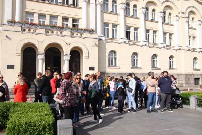  Protest roditelje ispred Gradske uprave  