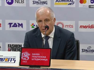  Željko Obradović poslije drugog poraza Partizana od Zvezde 