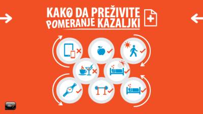  Kako da "preživite" pomeranje vremena 