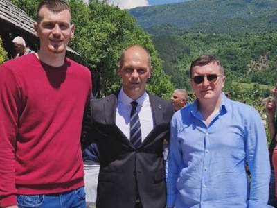  Boriša Simanić na obilježavanju stradanja Srba kod Višegrada 