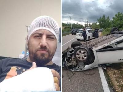  Admir Vladavić doživio saobraćajnu nesreću 