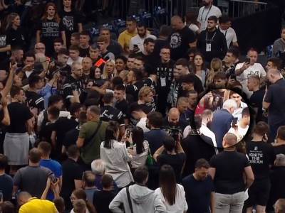  Prazni se dvorana na derbiju Partizan Crvena zvezda 