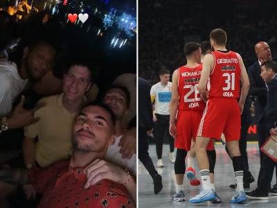  Fotografija Nedović Tomklns i Radonjić slave Zvezdinu titulu 