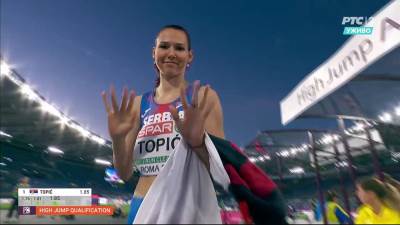  Angelina Topić u finalu Evropskog prvenstva 