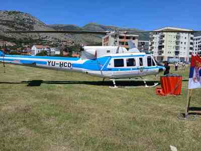  Helikopter MUP-a Srbije u Trebinju 