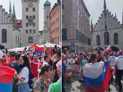  Srbi i Slovenci navijaju u Minhenu 