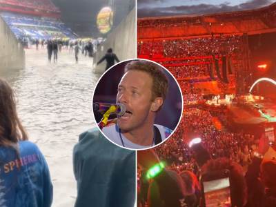  Potop na koncertu Coldplaya 