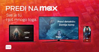  Max streaming platforma na mtel 