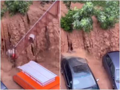  Beograđani šokirani: Ogromna količina kiše se sručila na grad, u Rakovici tekao "vodopad" (VIDEO= 