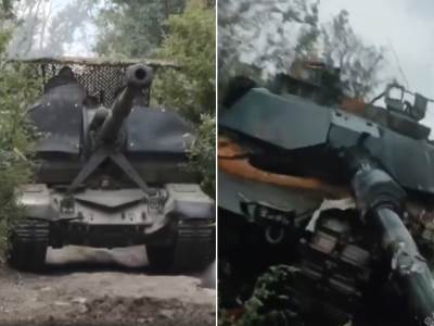  Ruska haubica uništila američki tenk 