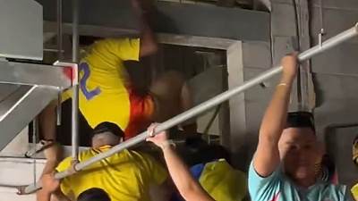  Navijači kroz ventilaciju ulaze na finale Kopa Amerike 
