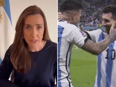  Potpredsjednica Argentine podržala igrače nakon vrijeđanja Francuza 