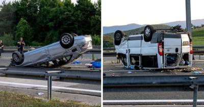  Težak udes na auto-putu u Hrvatskoj 