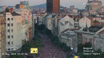  Protest u Beogrtadu protiv iskopavanja u Jadru 