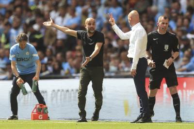  Pep Gvardiola i Erik ten Hag 