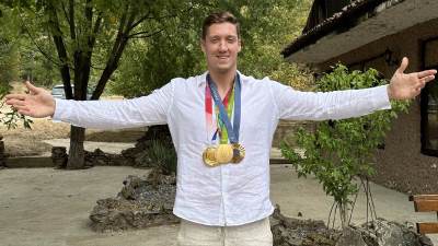  Sava Ranđelović se pohvalio sa tri zlatne medalje 