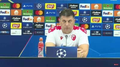  Norveški novinar provocirao Vladana Milojevića na konferenciji Zvezde 