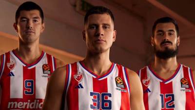  KK Crvena zvezda novi dres sezona 2024-2025 