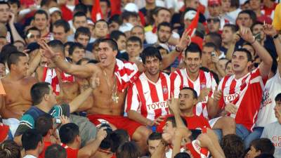  Košarkaši Crvene zvezde idu na utakmicu Crvena zvezda Benfika  