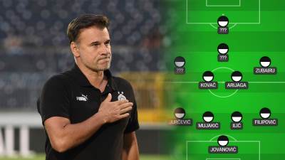  Sastav Partizana za vječiti derbi  