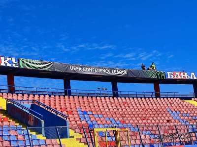  Gradski stadion pred Borac - Panatinaikos Konferencijska liga 