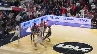  Teo Maledon nedosuđeni koraci na Asvel Crvena zvezda 