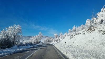  Snježna idila na Manjači kod Banjaluke 