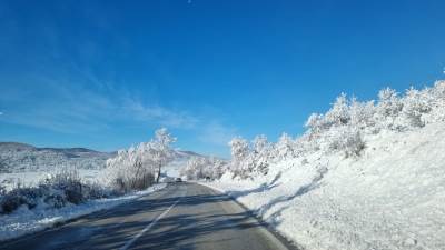  Snježna idila na Manjači kod Banjaluke 