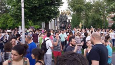  Protest u Skoplju bez incidenata 