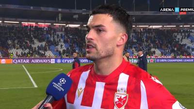  Nemanja Radonjić o utakmici Crvena zvezda Štutgart 