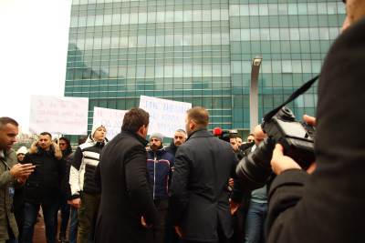  Draško Stanivuković, Ljubiša Petrović, protest 