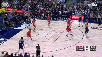  Nikola Jokić trojka preko Ivice Zubca 