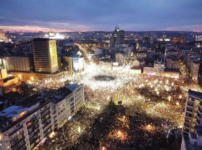  Protest studenata u Beogradu 