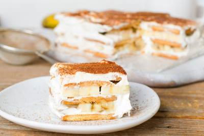  Banana tiramisu 