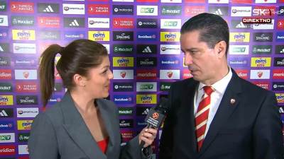  Janis Sferopulos poslije pobjede Crvene zvezde 