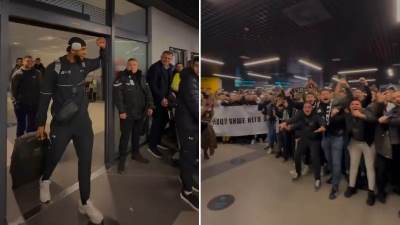  kk partizan docek na aerodromu poslije dvije pobjede u evroligi 