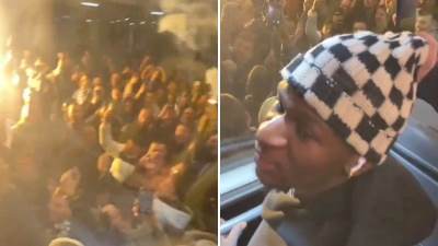  Isak BOnga o dočeku Partizana na aerodromu 