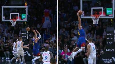  Asistencija bez gledanja Nikole Jokića 