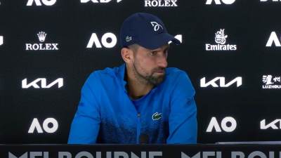  novak djokovic nikad brze pobjegao sa konferencije sa medije 