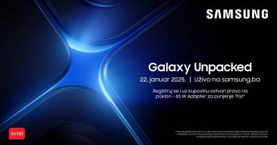 Pratite uživo novi Samsung Galaxy Unpacked događaj! Pratite uživo novi Samsung Galaxy Unpacked događaj!