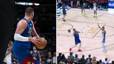  Nikola Jokić trojka sa svog koša uz zvuk sirene 