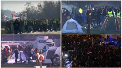 Studenti krenuli pješice od Beograda do Novog Sada Studenti krenuli pješice od Beograda do Novog Sada