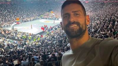  Novak Đoković gleda vječiti derbi Partizan Crvena zvezda 