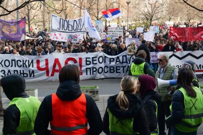  Studentima se pridružili i penzioneri 